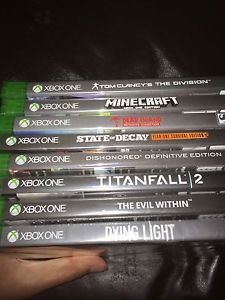 Unopened xbox one games *new*