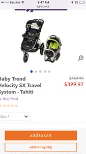Velocity stroller