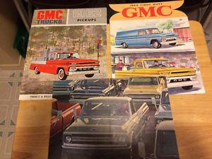 Vintage truck brochures