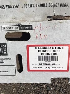 Wanted: Eldorado stone - stacked stone chapel hill