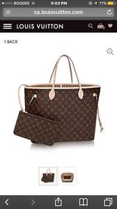 Wanted: LF louis vuitton neverfull size pm or mm