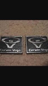 Wanted: Looking for Cerwin Vega grill emblems