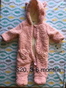 Wanted: New clothes with tags, 0-9 months