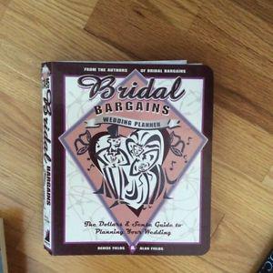 Wedding planning book guide not used