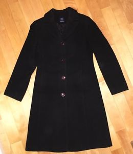 Wool Blend Pea Coat Sz S