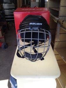 Youth hockey helmet