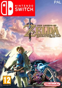 Zelda breath of the wild Nintendo switch