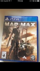 madmax PS4 game for sale