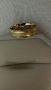 10 k gold mans wedding ring now asking $