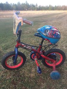 12" Spider-Man Bike and Helmet