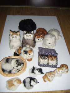 14 Stuffed cats for sale in Truro.