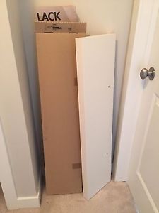 2 NEW IKEA LACK walk shelves