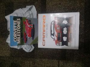 2 books camaro and corvette for sale