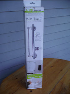 2 in 1 Grab & Towel Bar