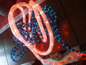 30 ft.rope light red and bule