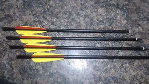 4 17" crossbow bolts unused $20 obo.