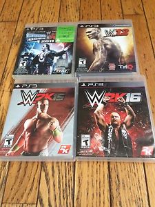 4 WWE PS3 Games