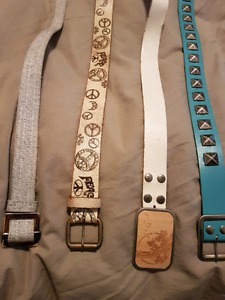 7 ladies belts for only $10!