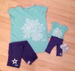 American Girl Tropical Bloom Outfit for Girls(7/8) & Dolls