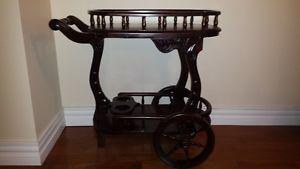 Beautiful antique tea cart