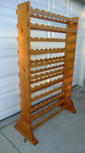 BeautifullWine Rack Solid Holds 110 Bottles 11 Levels