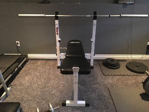Bench and bar
