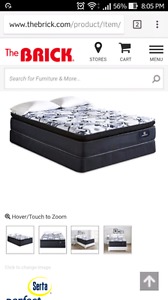 Brand new - Serta Perfect Sleeper Queen mattress and