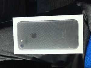 Brand new still wrapped iPhone7 Matt black locked to bell 32