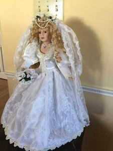 Bride Doll with blusher on veil