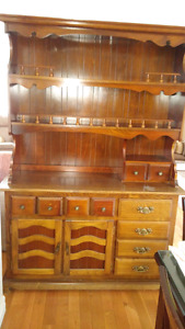 Buffet & Hutch, make an offer, need gone.