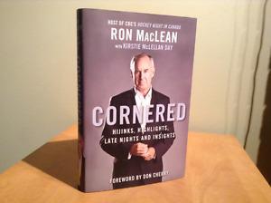Cornered by Ron MacLean - Hardcover