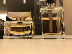 D&G the one 55C$ and Dior homme 55C$