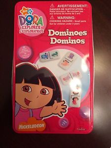 Dora the Explorer Dominoes in Tin Box