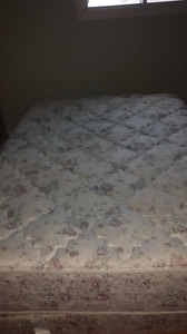 Double mattress and boxspring