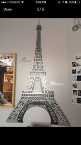 Eiffel tower stickers