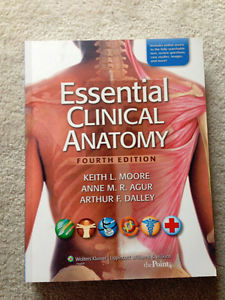Essential Clinical Anatomy 4th Edition by Moore