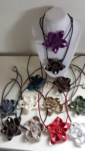 Handmade Zipper necklaces 4 sale..$  Each