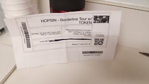 Hopsin ticket Sunday night