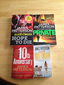 James Patterson Books for sale