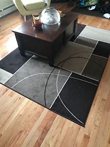 Large brown/beige rug