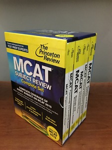 MCAT Princeton Review -  Complete Set - Never Used
