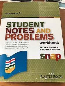 Math 31 Notes and Problems