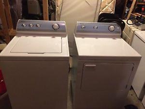 Maytag performa, washer and dryer