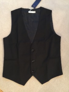Men's Suit Vests - Black