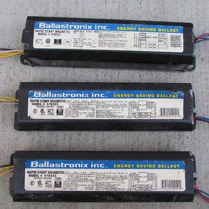 NEW- Two Lamp High Voltage Fluorescent Ballasts