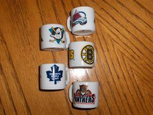 NHL Mini Mugs