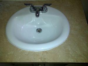 New sink and taps