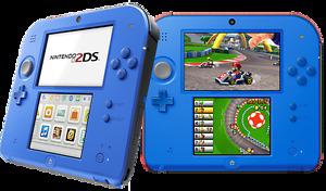 Nintendo 2ds(Comes with 4 games)