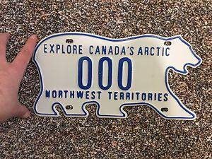 Northwest Territories Polar Bear license plate