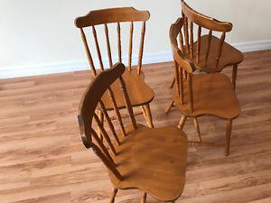 Old school chairs in good condition